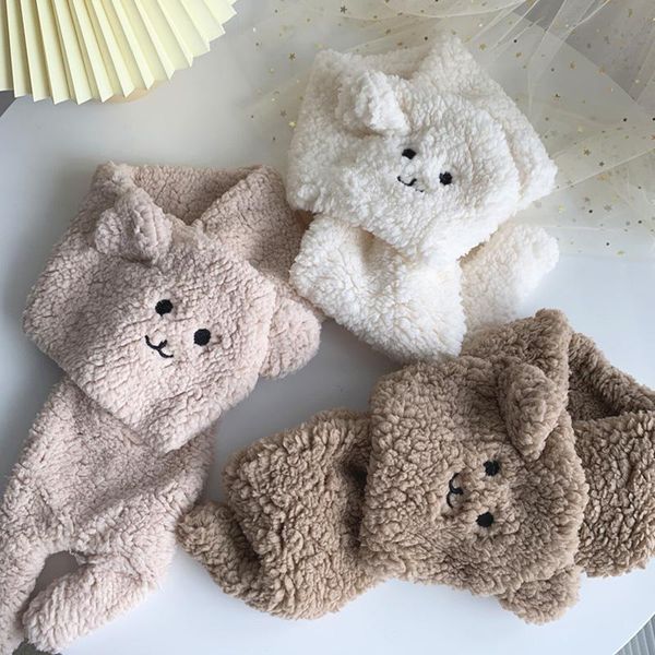 scarves japanese winter plush neck scarf women korean soft girl cute bear cartoon thicken fleece warm kawaii christmas cashmere, Blue;gray
scarves japanese winter plush neck scarf women korean soft girl cute bear cartoon thicken fleece warm kawaii christmas cashmere, Blue;gray