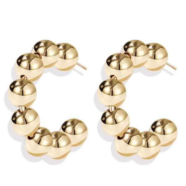 hoop & huggie ms meow temperament golden big earrings for women girls round type c geometric earring 2021 wedding party fashion jewelry, Golden;silver
hoop & huggie ms meow temperament golden big earrings for women girls round type c geometric earring 2021 wedding party fashion jewelry, Golden;silver