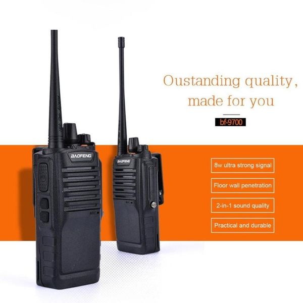 водонепроницаемый bf-9700 walkie talkie портативный радиоприемник укв 400-470mhz handheld двухстороннее uhf cb radio transceiver
водонепроницаемый bf-9700 walkie talkie портативный радиоприемник укв 400-470mhz handheld двухстороннее uhf cb radio transceiver