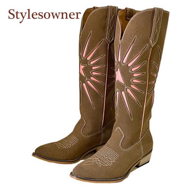 корова замша western cowboy boots женщин ретро вышитые остроконечные toe толстый каблук длинные rider сапоги осень зима 2020, Black
корова замша western cowboy boots женщин ретро вышитые остроконечные toe толстый каблук длинные rider сапоги осень зима 2020, Black