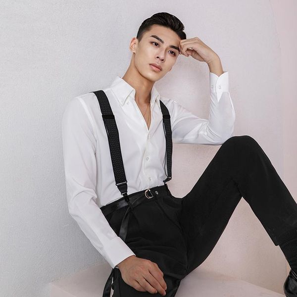 stage wear men's latin dance accessories stretch straps male ballroom clothes practice performance black strap dnv14270, Black;red
stage wear men's latin dance accessories stretch straps male ballroom clothes practice performance black strap dnv14270, Black;red