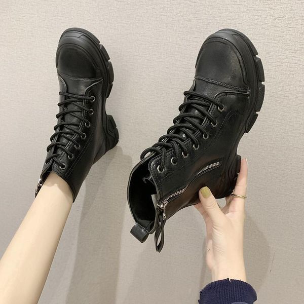 boots rimocy side zipper casual lace up ankle for women autumn winter 2021 warm plush flat shoes woman faux suede short botas1, Black
boots rimocy side zipper casual lace up ankle for women autumn winter 2021 warm plush flat shoes woman faux suede short botas1, Black