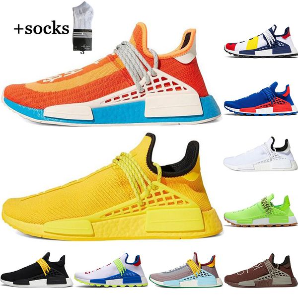 new with socks human race hu pharrell williams women running shoes white black homecoming mens trainer sports sneakers size 36-45, White;red
new with socks human race hu pharrell williams women running shoes white black homecoming mens trainer sports sneakers size 36-45, White;red