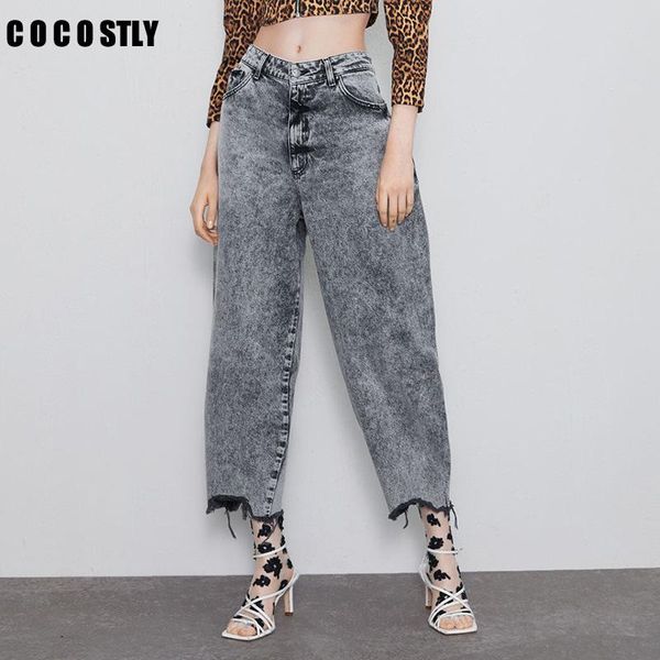 new high waist straight jeans women autumn grey casual loose wide leg jeans trousers denim pants, Blue
new high waist straight jeans women autumn grey casual loose wide leg jeans trousers denim pants, Blue