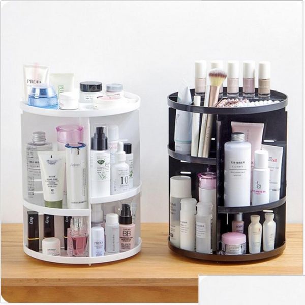 360 rotating makeup organizer storage box adjustable plastic cosmetic brushes lipstick holder make up jewelr sqcowm home_hot
360 rotating makeup organizer storage box adjustable plastic cosmetic brushes lipstick holder make up jewelr sqcowm home_hot