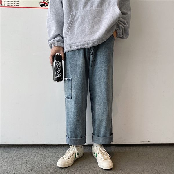2tf2r 2020 и новые широкая работу ног носить джинсы jeansloose корейских прямые trendcasual штанов с повседневными брюками jeansjeans осенни, Blue
2tf2r 2020 и новые широкая работу ног носить джинсы jeansloose корейских прямые trendcasual штанов с повседневными брюками jeansjeans осенни, Blue