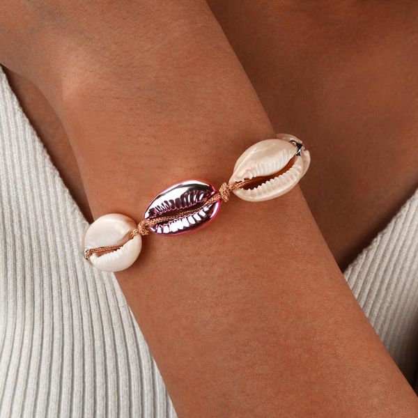 2020 boho luxury purple gold shell bracelets beach sea shell bracelets for women creative accessories purple pendant jewelry, Black
2020 boho luxury purple gold shell bracelets beach sea shell bracelets for women creative accessories purple pendant jewelry, Black