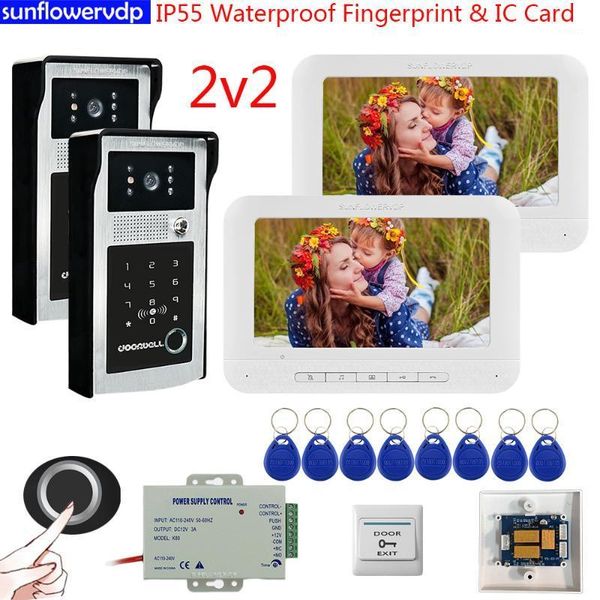7 " color doorbell with camera ip55 waterproof video intercom fingerprint ic code video call with monitors door station intercom1
7 " color doorbell with camera ip55 waterproof video intercom fingerprint ic code video call with monitors door station intercom1