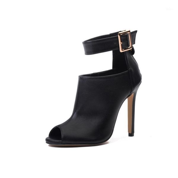 aneikeh woman short boots open toe patent leather chunky shoes buckle strap high heels 11.5cm hollow out summer dress shoes1, Black
aneikeh woman short boots open toe patent leather chunky shoes buckle strap high heels 11.5cm hollow out summer dress shoes1, Black