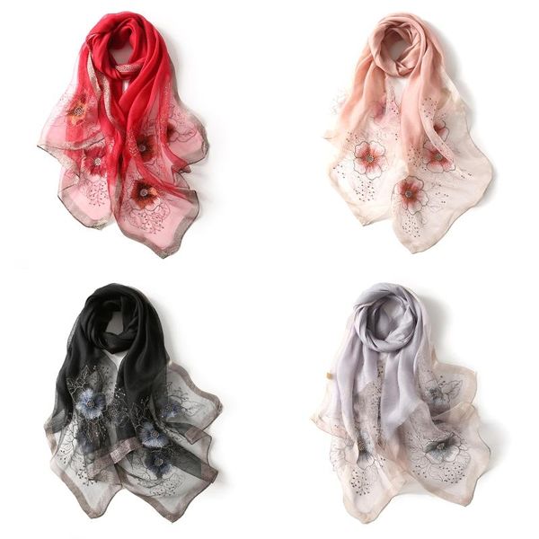 scarves embroidered women shawls head wraps lady travel elegent fashion winter neck, Blue;gray
scarves embroidered women shawls head wraps lady travel elegent fashion winter neck, Blue;gray