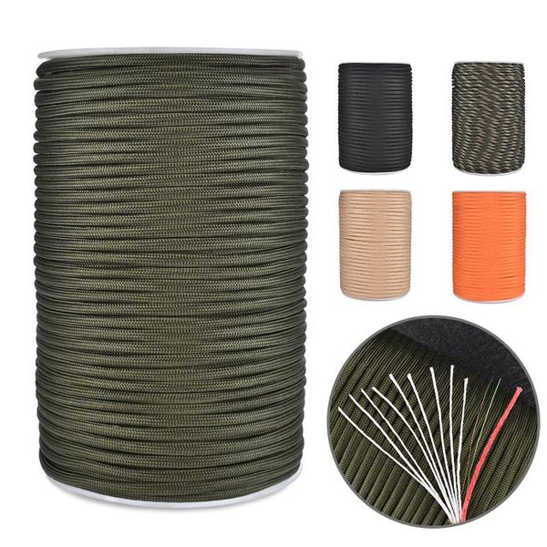 100m paracord multi-function 4.5mm paracord rope tent fix outdoor camping hiking fishing diy clothesline
100m paracord multi-function 4.5mm paracord rope tent fix outdoor camping hiking fishing diy clothesline