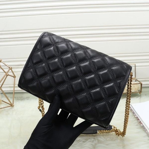 22cm classic diamond pattern designer wallet quilted lambskin chain purse designer crossbody bag messenger bags small change card bag, Red;black
22cm classic diamond pattern designer wallet quilted lambskin chain purse designer crossbody bag messenger bags small change card bag, Red;black