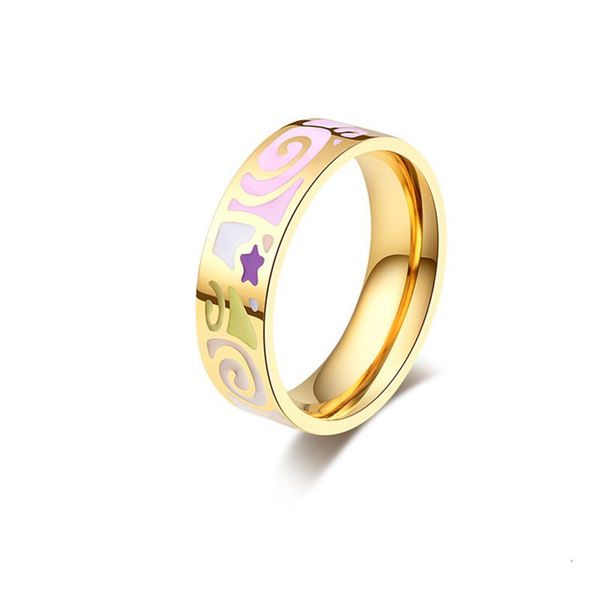 wedding rings cute gold color band for women men wide titanium steel colorful enamel midi knuckle ring bague anillos mujer jz110, Slivery;golden
wedding rings cute gold color band for women men wide titanium steel colorful enamel midi knuckle ring bague anillos mujer jz110, Slivery;golden