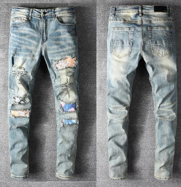 fashion printed jeans holes jeans straight new ripped distressed biker mens slim fit denim motor 28-40 pants plus designer size ofenh, Black
fashion printed jeans holes jeans straight new ripped distressed biker mens slim fit denim motor 28-40 pants plus designer size ofenh, Black