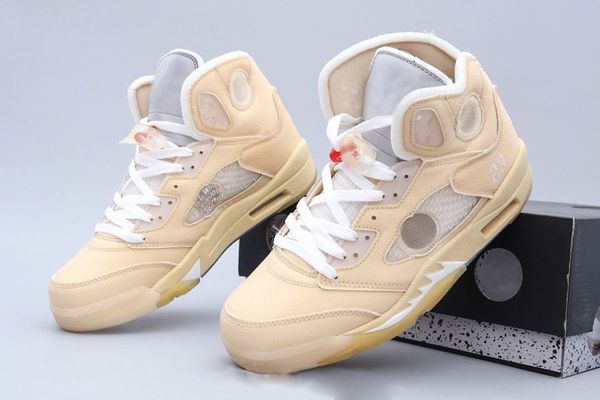 white x 5 sp sail muslin white fire red men basketball shoes off 5s mens designer sports sneaker with box, White;red
white x 5 sp sail muslin white fire red men basketball shoes off 5s mens designer sports sneaker with box, White;red
