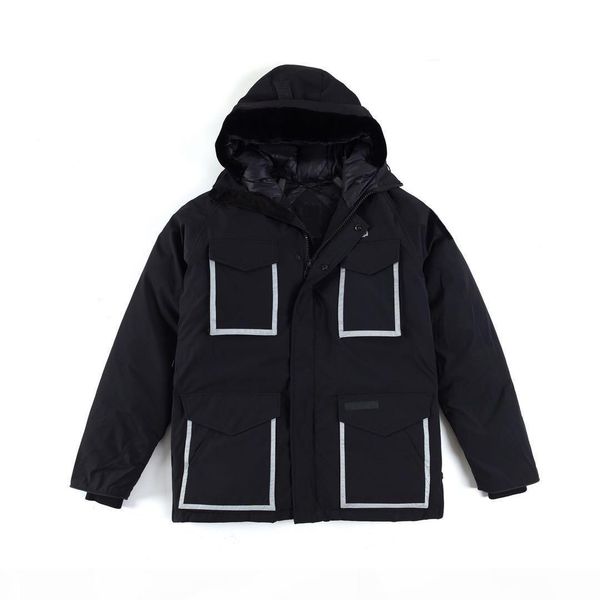 end hooded joint limited edition bomber down jacket canada casual down jacket coats mov thickened winter jacket windproof, Black
end hooded joint limited edition bomber down jacket canada casual down jacket coats mov thickened winter jacket windproof, Black