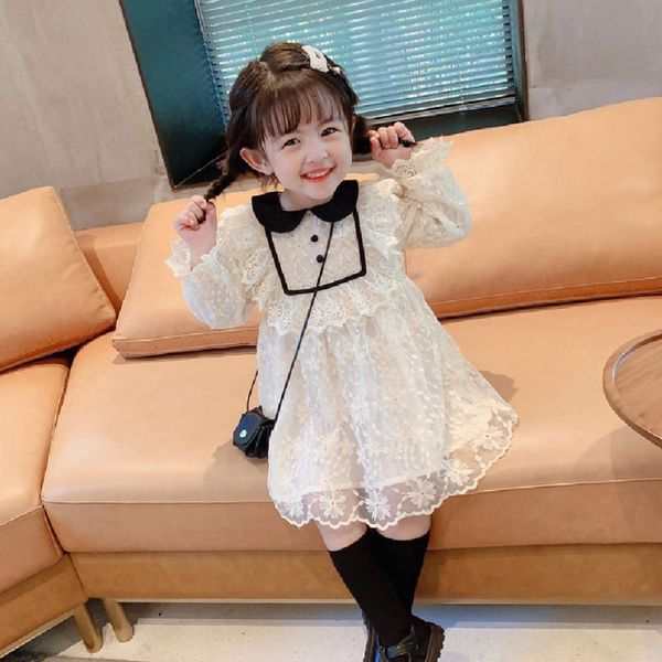 collar girls' plush 2020 winter new korean lace doll lovely princs drs 0151, Red;yellow 
collar girls' plush 2020 winter new korean lace doll lovely princs drs 0151, Red;yellow