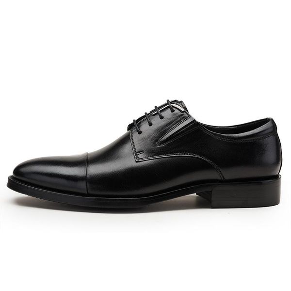 comfortable men shoes business shoes formal wear leather wedding cowhide zapatos de hombre oxfords chaussure homme, Black
comfortable men shoes business shoes formal wear leather wedding cowhide zapatos de hombre oxfords chaussure homme, Black