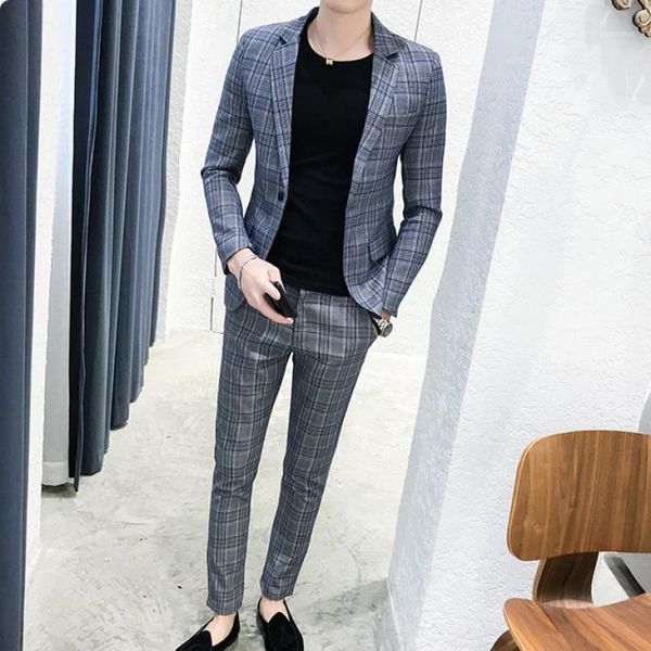 2020 groom tuxedos groomsmen mens suits plaid wedding party tuxedos for men stage dinner wear man suit sets (jacket+pants)1, White;black
2020 groom tuxedos groomsmen mens suits plaid wedding party tuxedos for men stage dinner wear man suit sets (jacket+pants)1, White;black