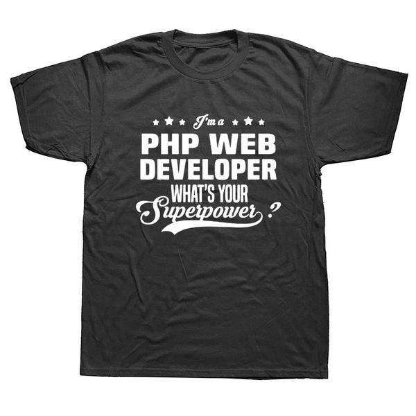 funny php developer what's your superpower t shirts men summer harajuku short sleeve streetwear black t shirt sport hooded sweatshirt h
funny php developer what's your superpower t shirts men summer harajuku short sleeve streetwear black t shirt sport hooded sweatshirt h