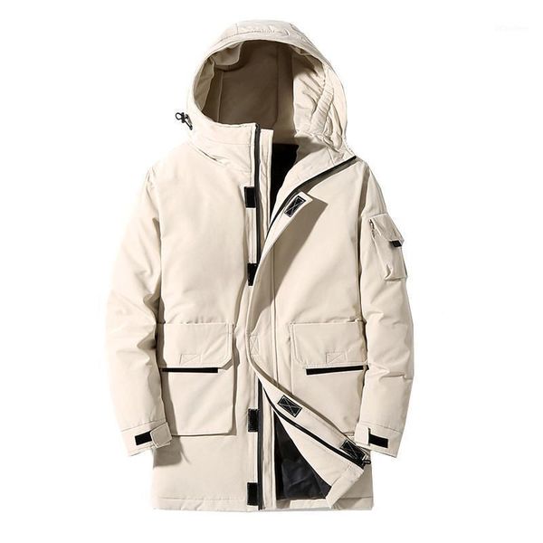 winter outerwear pure color men multi-pocket hooded coat fashion loose white duck down jacket 4 colors to choose overcoat1, Black
winter outerwear pure color men multi-pocket hooded coat fashion loose white duck down jacket 4 colors to choose overcoat1, Black