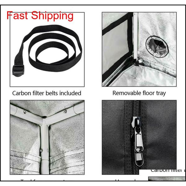 24"x24"x48" hydroponics grow tent non toxic indoor room conve qyldjs ppshop01 
24"x24"x48" hydroponics grow tent non toxic indoor room conve qyldjs ppshop01