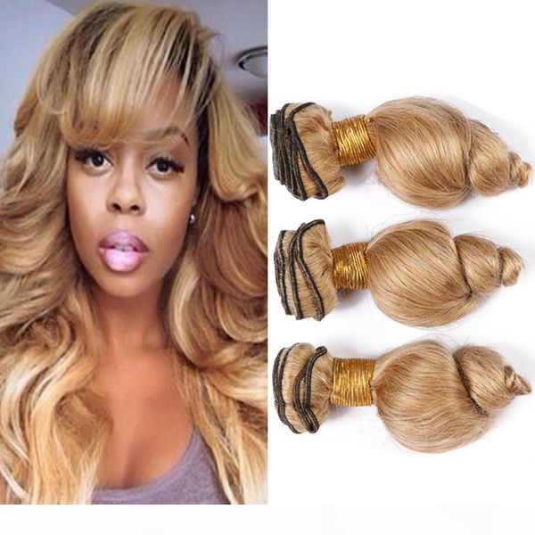 #27 honey blonde peruvian virgin hair weaves loose wave human hair 3 bundle deals light brown loose wavy virgin hair extensions double wefts, Black
#27 honey blonde peruvian virgin hair weaves loose wave human hair 3 bundle deals light brown loose wavy virgin hair extensions double wefts, Black