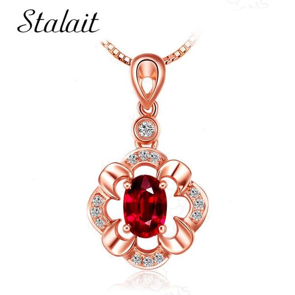 pendant necklaces arrival simulated red crystal pendants necklace fashion rose gold color women bridal jewelry allergy mother day gift, Silver
pendant necklaces arrival simulated red crystal pendants necklace fashion rose gold color women bridal jewelry allergy mother day gift, Silver