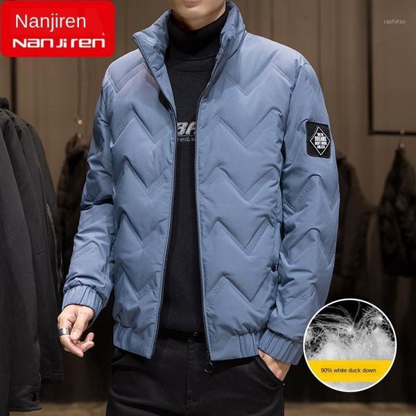 winter down jacket men's jacket new fashion brand trend youth short winter clothes thin thick clothes1, Black
winter down jacket men's jacket new fashion brand trend youth short winter clothes thin thick clothes1, Black