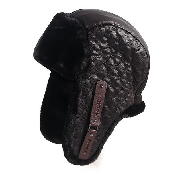 ushanka winter warm hat men russian 2020 earflaps faux fur leather soft bomber hats plaid ear flaps ski trapper cap lj201225, Blue;gray
ushanka winter warm hat men russian 2020 earflaps faux fur leather soft bomber hats plaid ear flaps ski trapper cap lj201225, Blue;gray