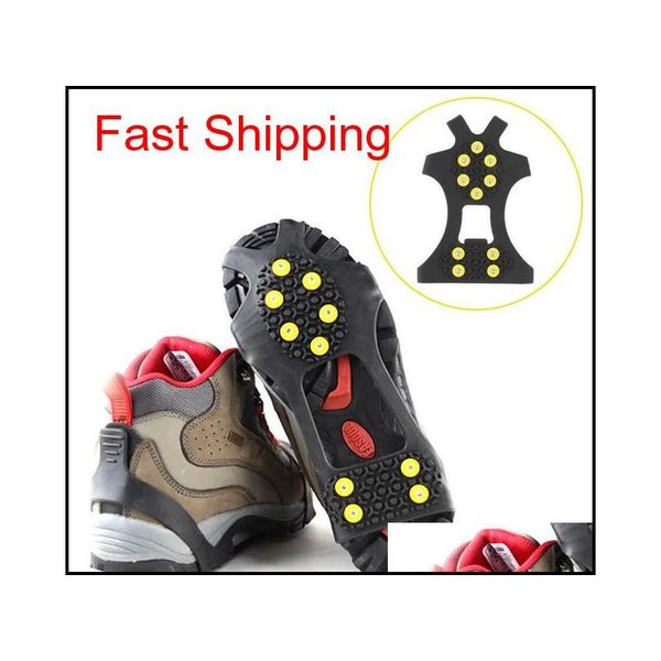 1 pair professional camping climbing ice crampon anti slip ice snow walking shoe spike grip outdoor equipment shipping 1tkjg
1 pair professional camping climbing ice crampon anti slip ice snow walking shoe spike grip outdoor equipment shipping 1tkjg