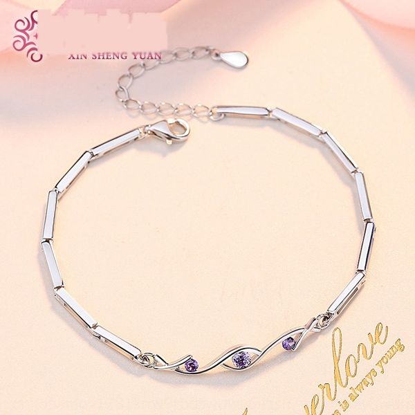 s925 sterling silver bracelet female korean silver jewelry sweet fashion girlfriend bracelet jewelry gift valentine's day gift cagkf, Golden;silver
s925 sterling silver bracelet female korean silver jewelry sweet fashion girlfriend bracelet jewelry gift valentine's day gift cagkf, Golden;silver