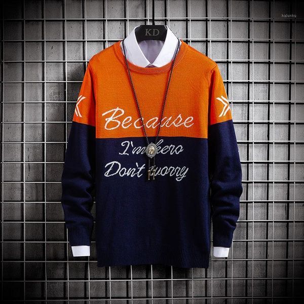 men's sweaters men's round neck autumn winter long sleeve pried hip hop male stretch casual kintted pullovers patchwork1, White;black
men's sweaters men's round neck autumn winter long sleeve pried hip hop male stretch casual kintted pullovers patchwork1, White;black