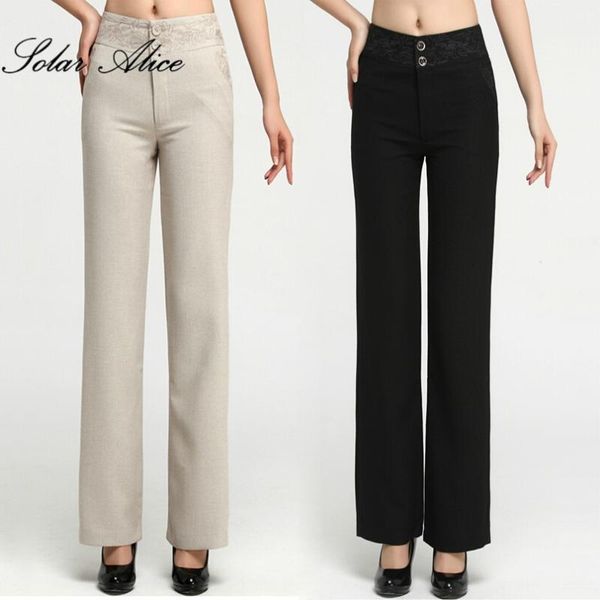 women's pants & capris 2021 women spring and summer embroidery high waist linen straight trousers thin wide leg color beige white black, Black;white
women's pants & capris 2021 women spring and summer embroidery high waist linen straight trousers thin wide leg color beige white black, Black;white