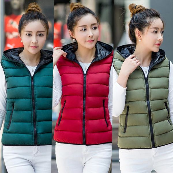 plus size vest women hooded winter waistcoat two sided vest both sides wear solid coat waistcoat sleeveless jacket 4xl, Black;white
plus size vest women hooded winter waistcoat two sided vest both sides wear solid coat waistcoat sleeveless jacket 4xl, Black;white