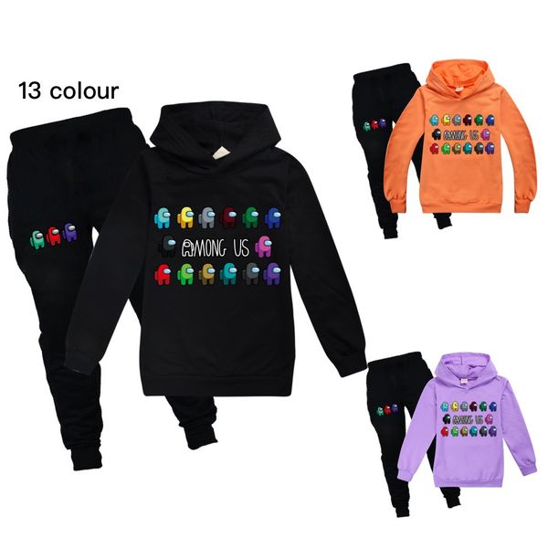 2021 among us hoodies pants suit for teens girls boys children cartoon anime sweatshirt suit kids autumn winter clothes, White
2021 among us hoodies pants suit for teens girls boys children cartoon anime sweatshirt suit kids autumn winter clothes, White