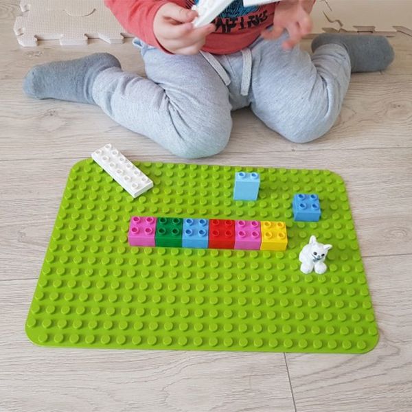 Big Base Plate 404 Dots Diy Large Baseplate Accessories Building Blocks For Children Compatible All Brands Toys