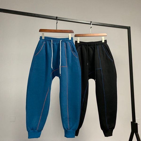 new autumn and winter solid color fashion sports pants well-known basketball player brand leisure warmth loose feet, Black
new autumn and winter solid color fashion sports pants well-known basketball player brand leisure warmth loose feet, Black