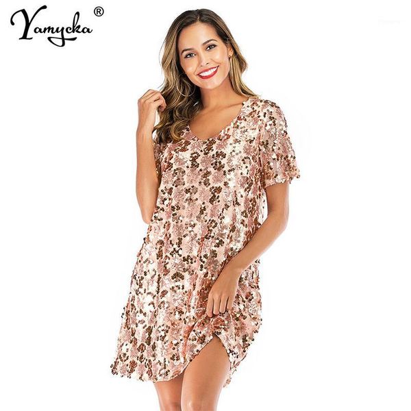 summer sequin elegant plus size dress women beach party gold vintage casual short sleeve mini dresses vestidos 2020 new1, Black;gray
summer sequin elegant plus size dress women beach party gold vintage casual short sleeve mini dresses vestidos 2020 new1, Black;gray