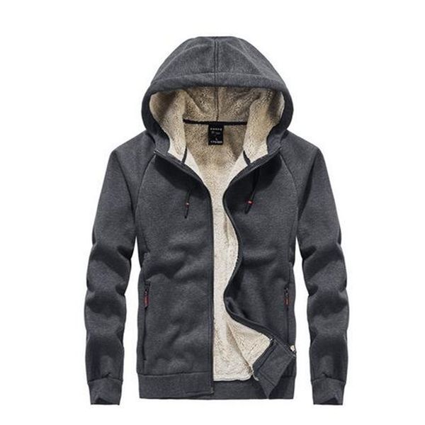 2019 hiver nouveaux hommes sweat à capuche molletonné sweat décontracté cardigan polaire épaissir manteaux mâle grande taille 8xl 7xl 6xl ma, Black
2019 hiver nouveaux hommes sweat à capuche molletonné sweat décontracté cardigan polaire épaissir manteaux mâle grande taille 8xl 7xl 6xl ma, Black