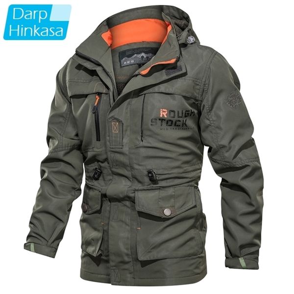 darphinkasa winter bomber autumn brand tactical jacket men military windproof waterproof coat y201026, Black;brown
darphinkasa winter bomber autumn brand tactical jacket men military windproof waterproof coat y201026, Black;brown