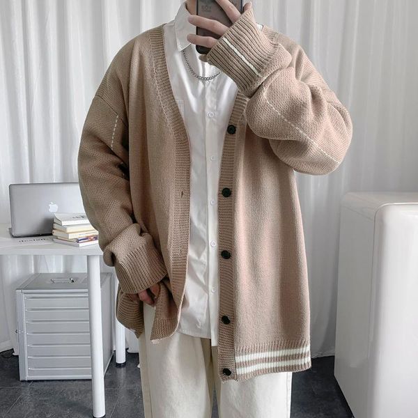 men's sweaters 2021 autumn and winter youth korean version of harajuku loose knit cardigan fashion casual v-neck jacket -2xl, White;black
men's sweaters 2021 autumn and winter youth korean version of harajuku loose knit cardigan fashion casual v-neck jacket -2xl, White;black
