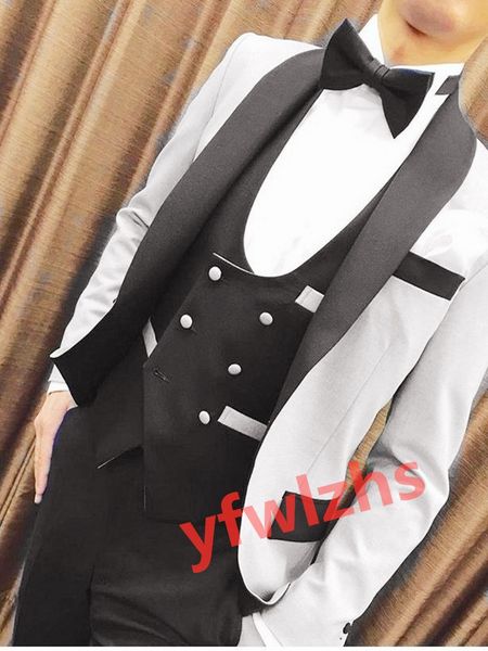 custom-made one button groomsmen shawl lapel groom tuxedos men suits wedding/prom/dinner man blazer(jacket+pants+tie+vest) w391, Black;gray
custom-made one button groomsmen shawl lapel groom tuxedos men suits wedding/prom/dinner man blazer(jacket+pants+tie+vest) w391, Black;gray