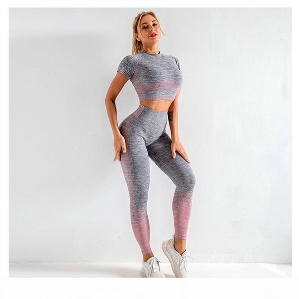 fitness yoga pants push-up short sleeve high waist exercise gym sport workout running quick dry fitness leggings, Gray
fitness yoga pants push-up short sleeve high waist exercise gym sport workout running quick dry fitness leggings, Gray