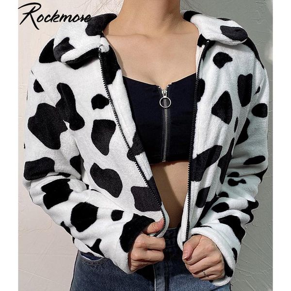 rockmore milk cow print winter coats and jackets woman bodycon zipper turndown coat harajuku autumn streetwear jacket women, Black;brown
rockmore milk cow print winter coats and jackets woman bodycon zipper turndown coat harajuku autumn streetwear jacket women, Black;brown
