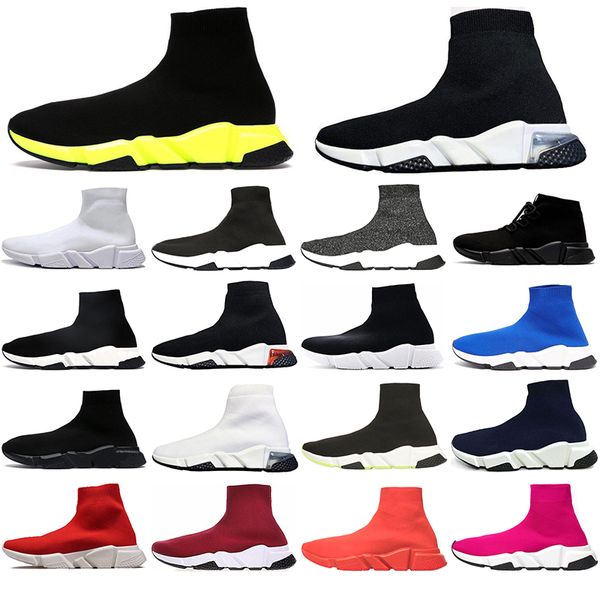 2020 selling mens sneakers speed trainer white glitter black red fashion flat sock boots men women runner casual knitting shoes 36-45
2020 selling mens sneakers speed trainer white glitter black red fashion flat sock boots men women runner casual knitting shoes 36-45