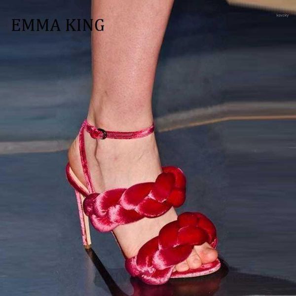 summer women velvet sandals unique serpentine braided stiletto heels ankle straps sandals party dress shoes zapatos de mujer1, Black
summer women velvet sandals unique serpentine braided stiletto heels ankle straps sandals party dress shoes zapatos de mujer1, Black