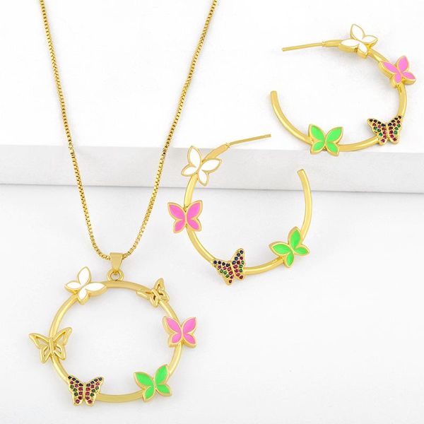hoop & huggie flola multicolor butterfly earrings for women enamel big crystal cubic zirconia gold filled jewelry ersv26, Golden;silver
hoop & huggie flola multicolor butterfly earrings for women enamel big crystal cubic zirconia gold filled jewelry ersv26, Golden;silver