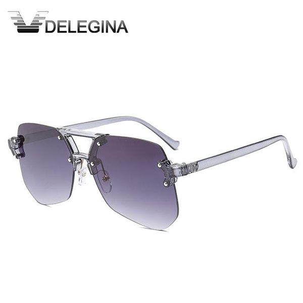 sunglasses delegina 2021 vintage rimless transparent sun glasses clear solar designer models shades superstar, White;black
sunglasses delegina 2021 vintage rimless transparent sun glasses clear solar designer models shades superstar, White;black
