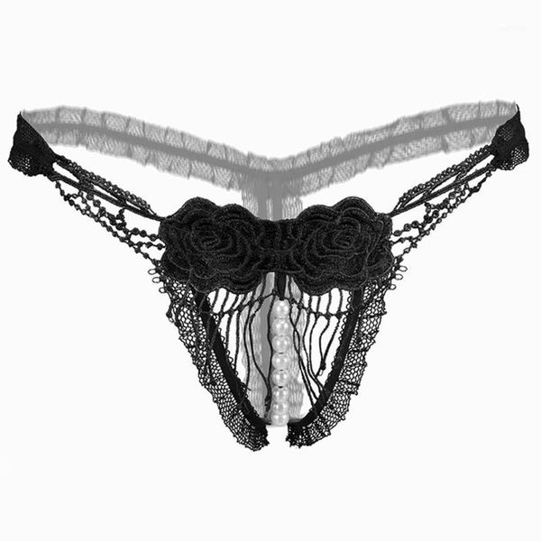 pearl embroidery hollow tassel panties ladies transparent temptation low waist thin thong1, Black;pink
pearl embroidery hollow tassel panties ladies transparent temptation low waist thin thong1, Black;pink